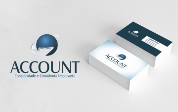Criação de logo/logomarca da Empresa Account – Empresa de Contabilidade em Niterói - RJ