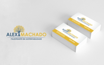 Criação de logo/logomarca da Empresa Alex Machado – Empresa de Sustentabilidade em Niterói - RJ