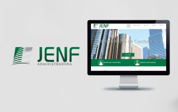 Criação de logo/logomarca da Empresa Jenf Imóveis – Imobiliária em Itaboraí - RJ